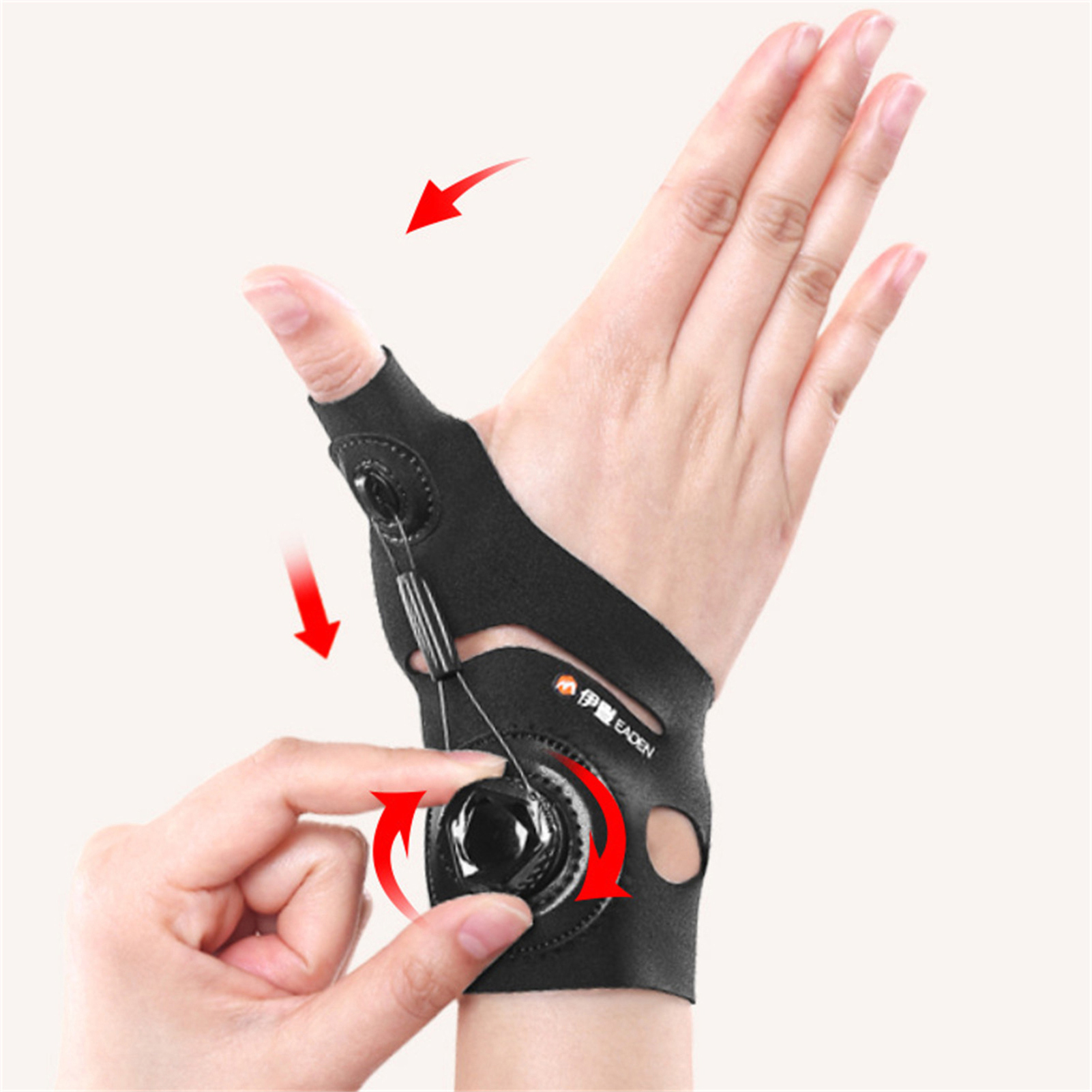 Universal Thumb Finger Brace for Arthritis Relief, Support, and Protection, Fixed Finger Splint for Pain Relief