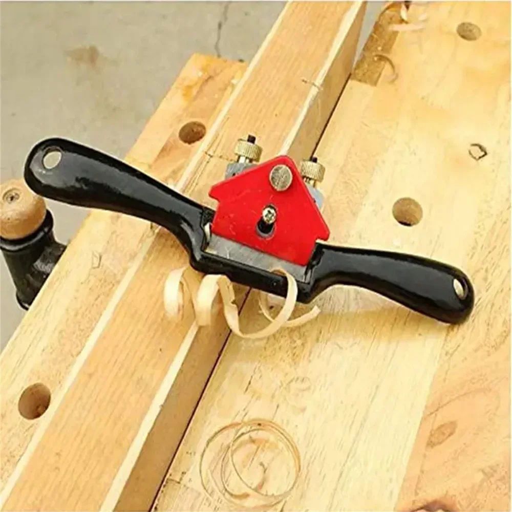 Adjustable Woodworking Spokeshave Hand Plane – Precision Wood Trimming & Edge Shaping Tool for Carpenters