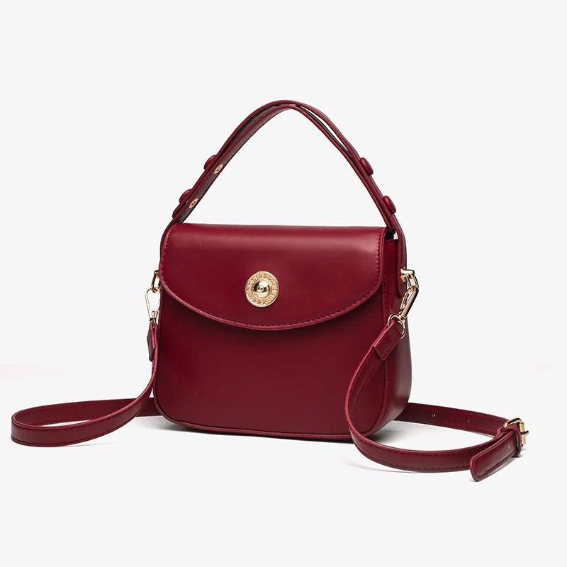 Retro High-End Magnetic Flap Small Square Handbag