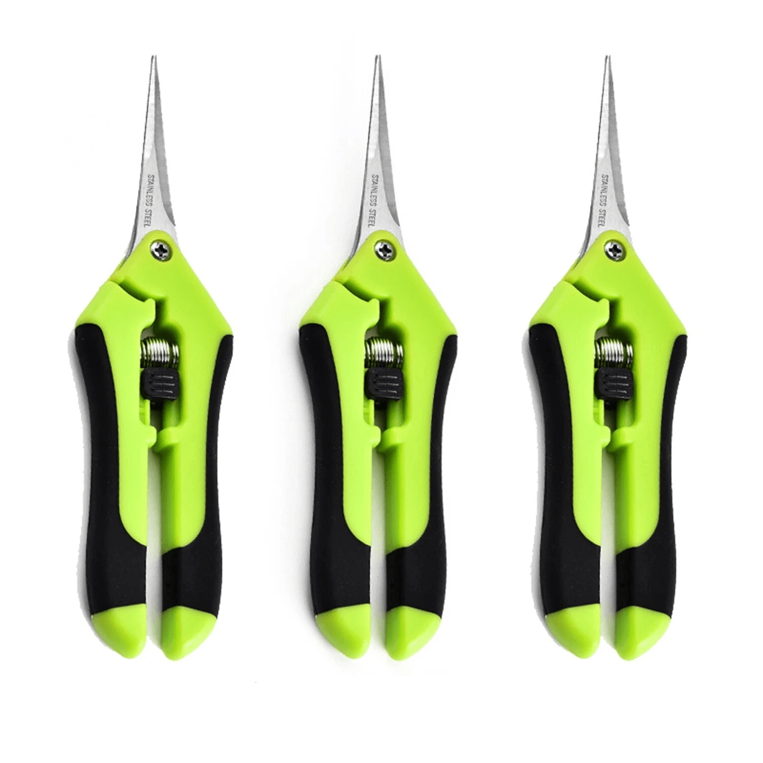 Curved Blade Pruning Scissors Garden Snips for Harvesting and Plant Trimming