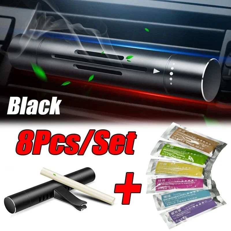 8 Pcs Set Car Air Vent Perfume Air Freshener Clips