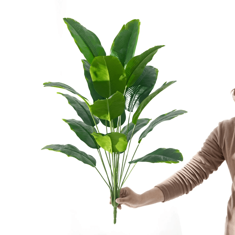 EverBloom Tropical Palm and Monstera Artificial Plant