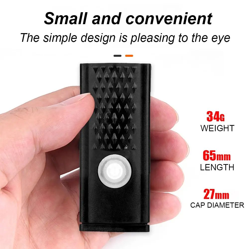 MTB Bike Front Lights USB LED Rechargeable Waterproof Mountain Bike Headlight | Bright Bicycle Light for Night Riding