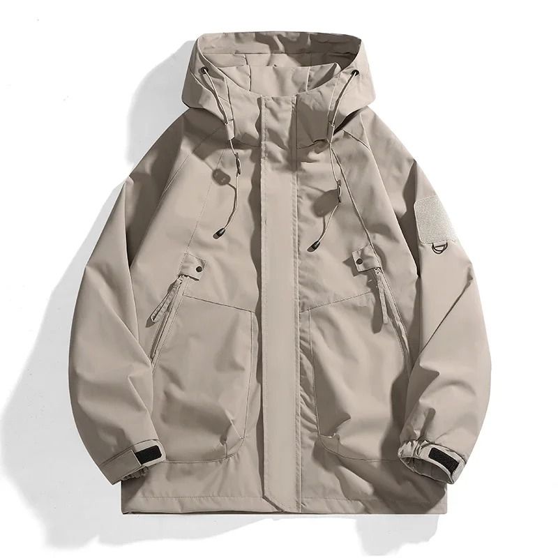 Waterproof Outdoor Jacket Unisex Windbreaker Breathable Autumn Coat