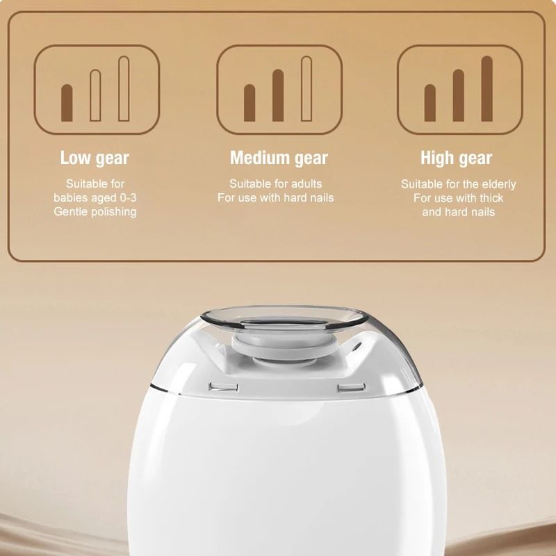 Automatic Electric Nail Clipper and Grinder