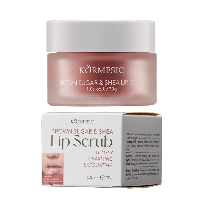 Brown Sugar Lip Smoothing Scrub – 30g Gourmet Exfoliating & Moisturizing Treatment