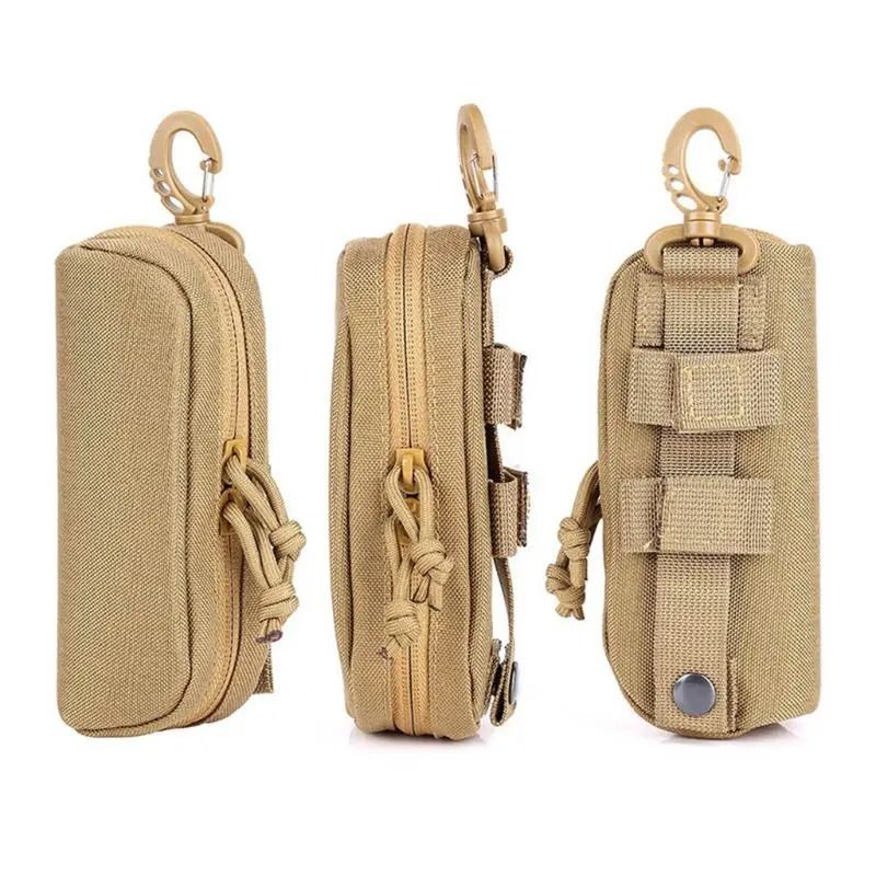 Tactical MOLLE Sunglasses Case Shockproof Protective Eyewear Pouch