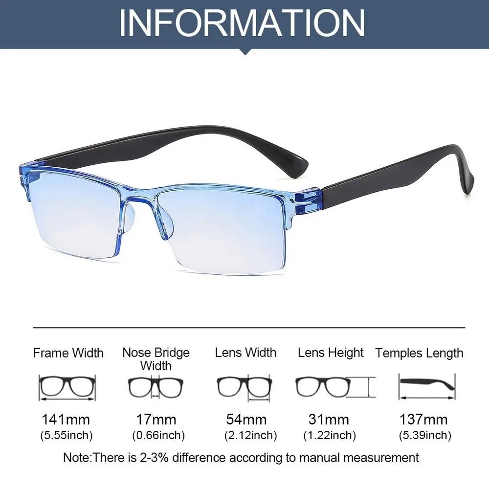 Smart Automatic Zoom Frameless Reading Glasses