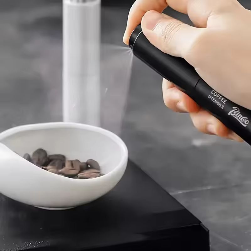 Compact Travel Coffee Spray – Portable Bean Mill for Camping, RV & Office