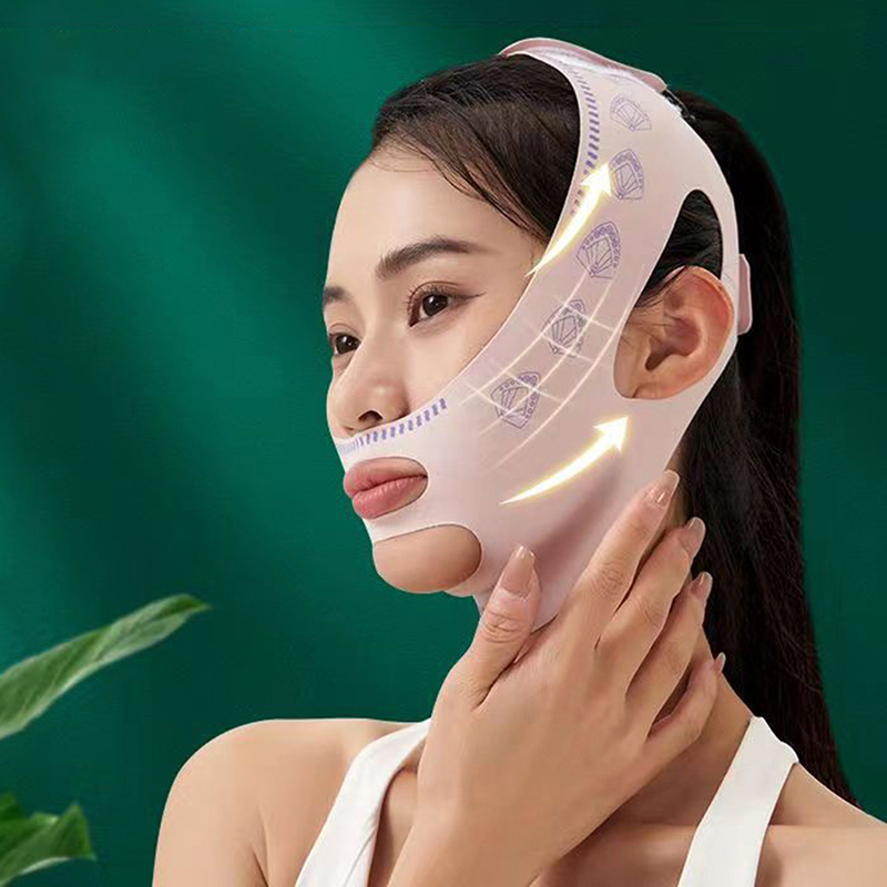 V Line Face Slimming Bandage, Chin Cheek Neck Shaper Strap, Face Sculpting Lift Up Sleep Mask Beauty Band