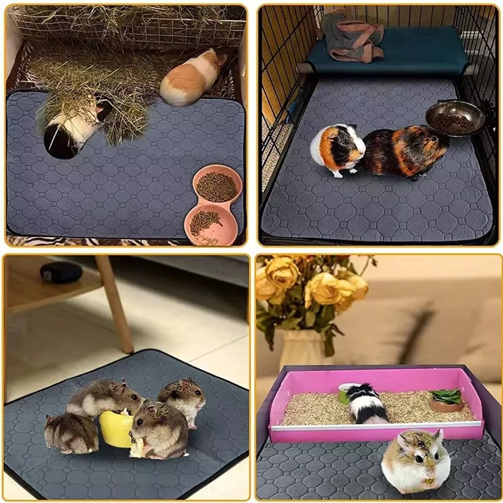 Washable Non Slip Small Animal Cage Liner Pad