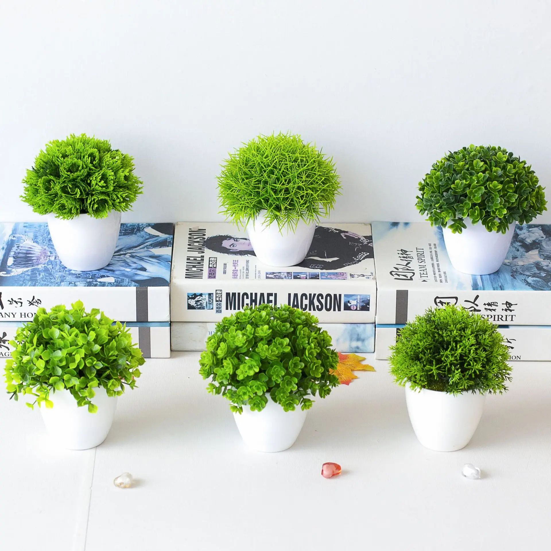 Artificial Bonsai Plant Small Decorative Tree for Home and Office