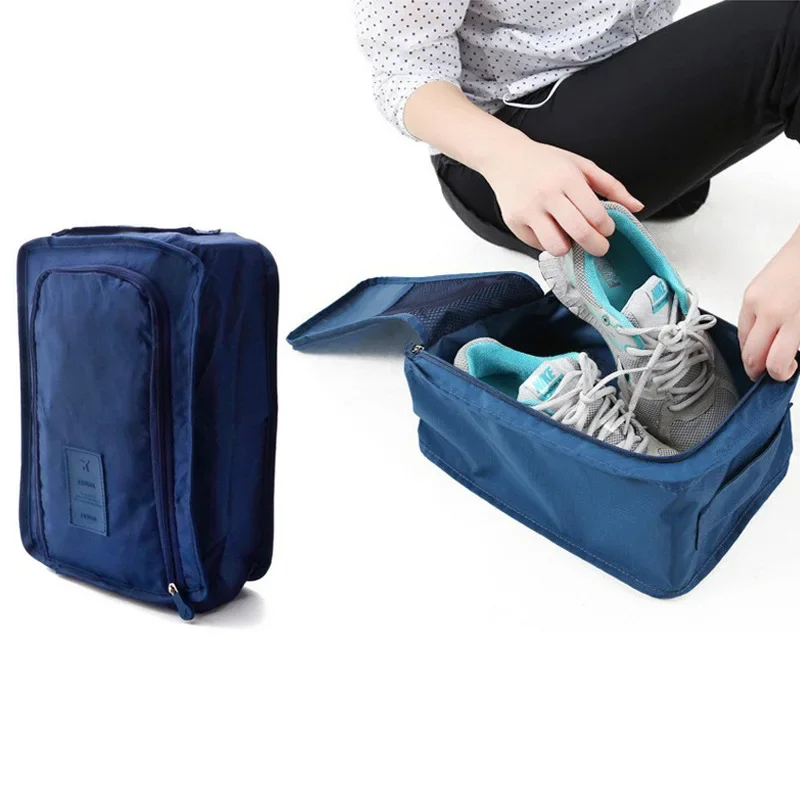Portable Waterproof Sneaker Storage Bag Compact, Foldable Shoe Bag for Travel, Breathable