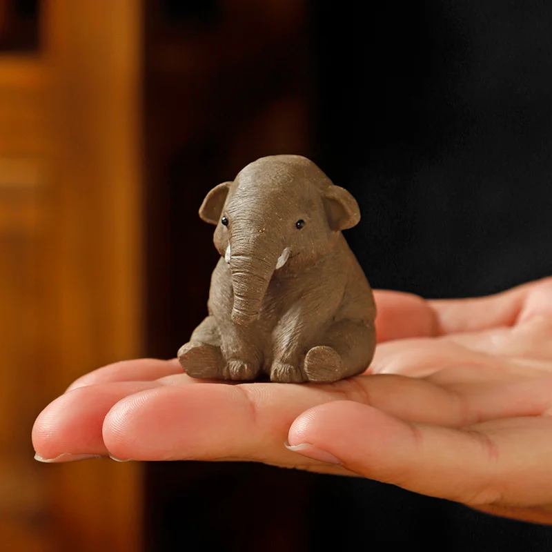 Tea Pets Tea Ceremony Clay, Color Changing Small Figures, Tea Pet Accessories, Chinese Tea Set, Tea