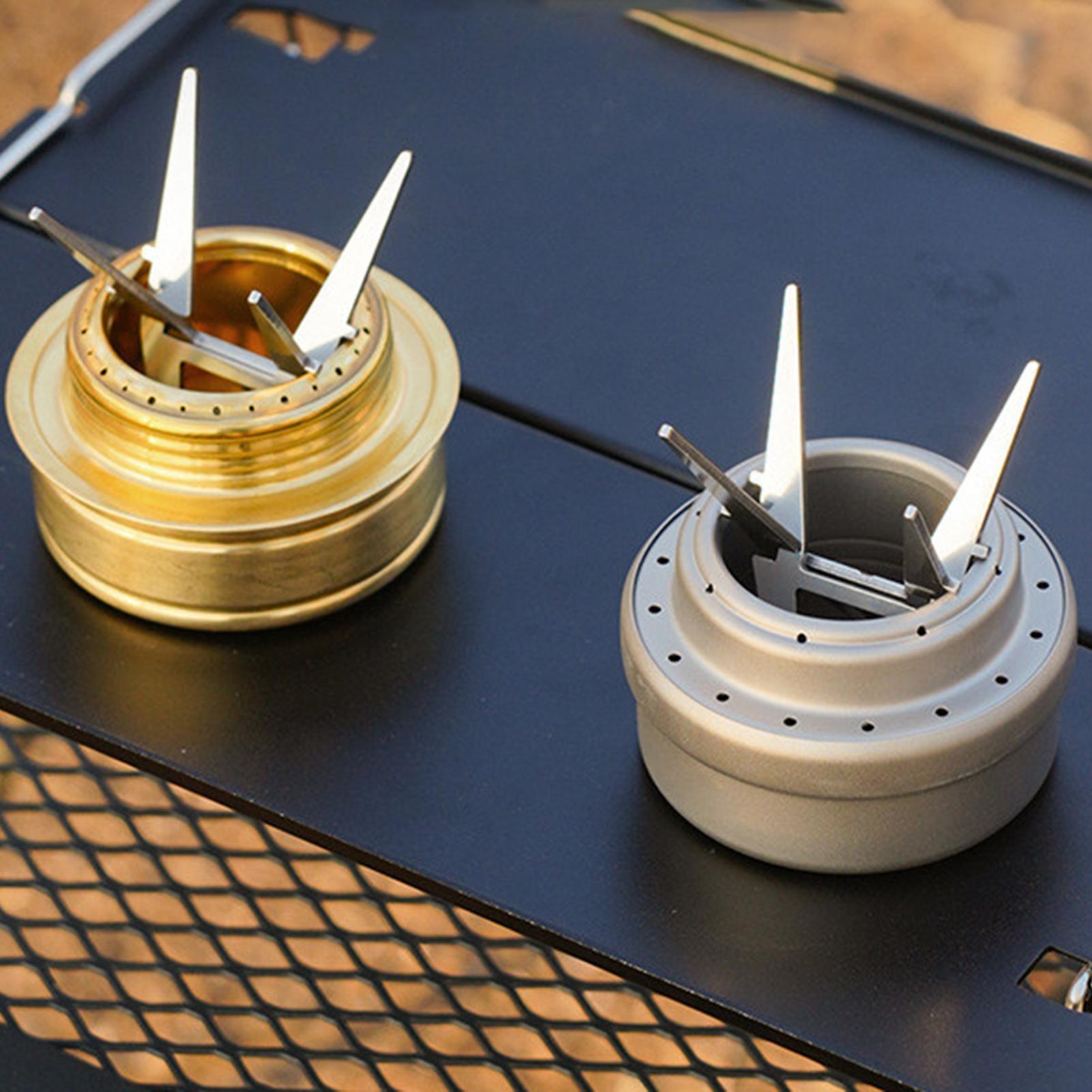 Camping stove stand Stainless Steel Foldable Pot Support for Alcohol Burner Outdoor Cooking