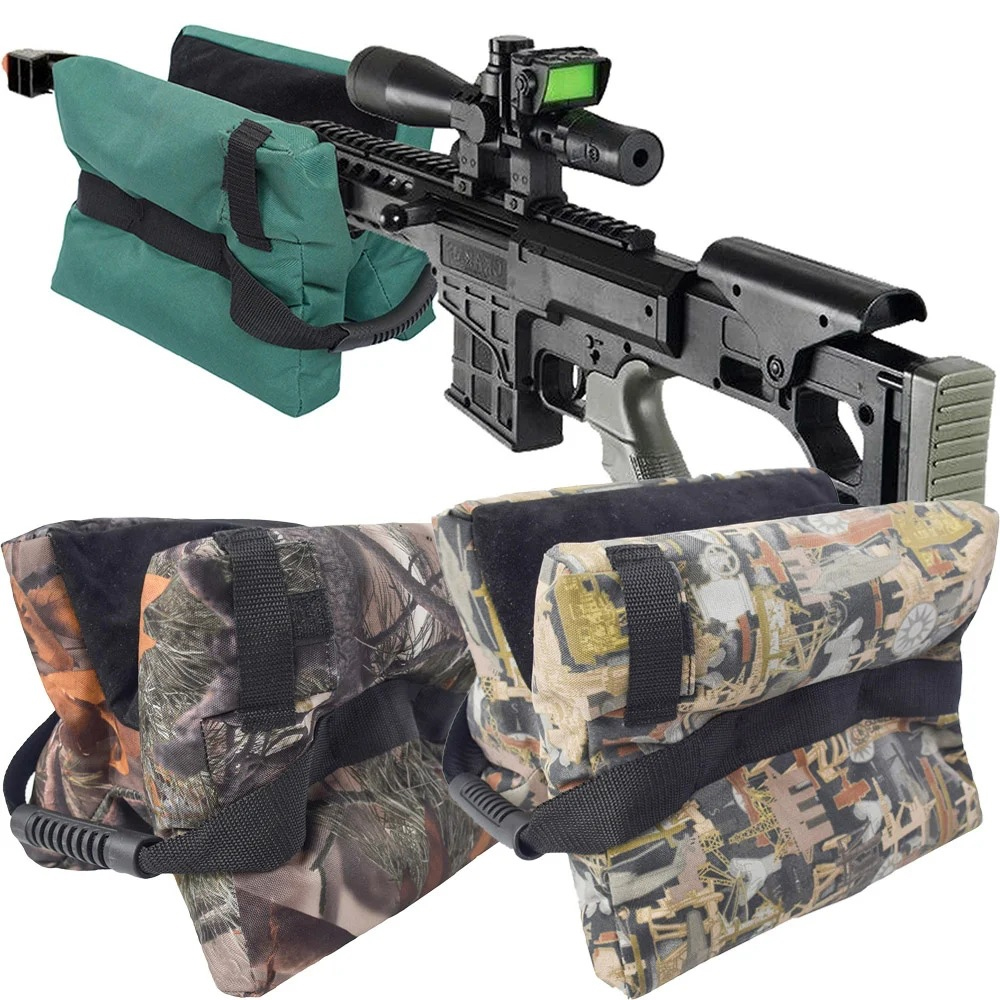Precision Tactical Rifle Rest Sandbag Set for Stable Shooting and Hunting Support