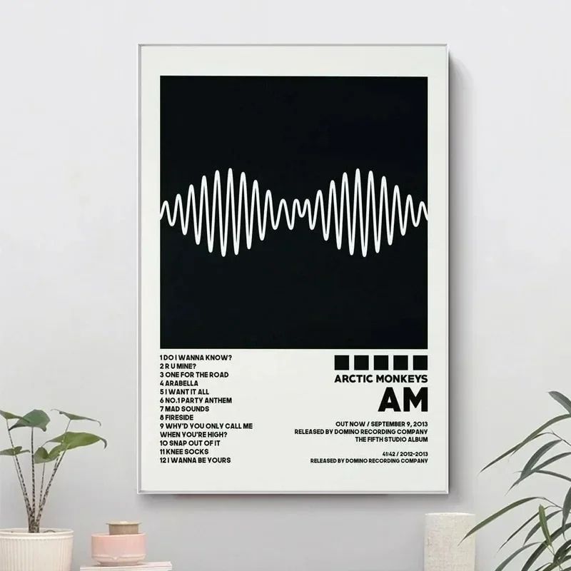 Arctic Monkeys Favourite Worst Nightmare Album Cover Wall Art Poster Print