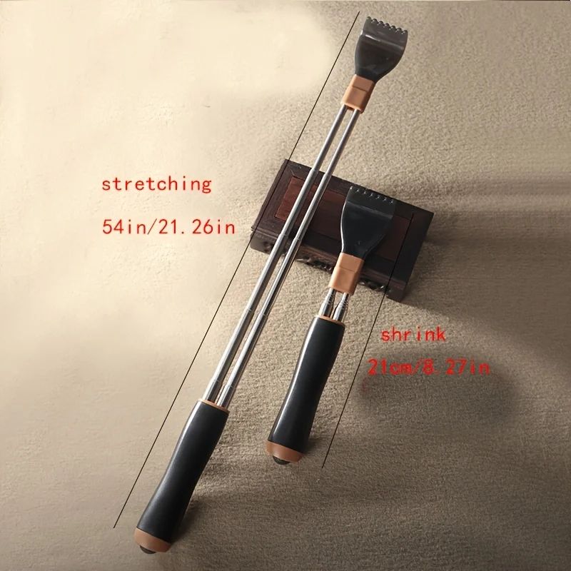 Stainless Steel Double-Ended Back Scratcher