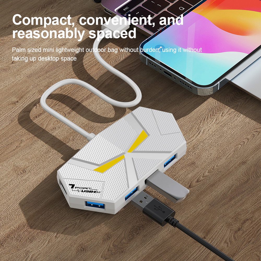 USB 3.0 HUB, USB Docking Station, High-Speed Transmission Adapter