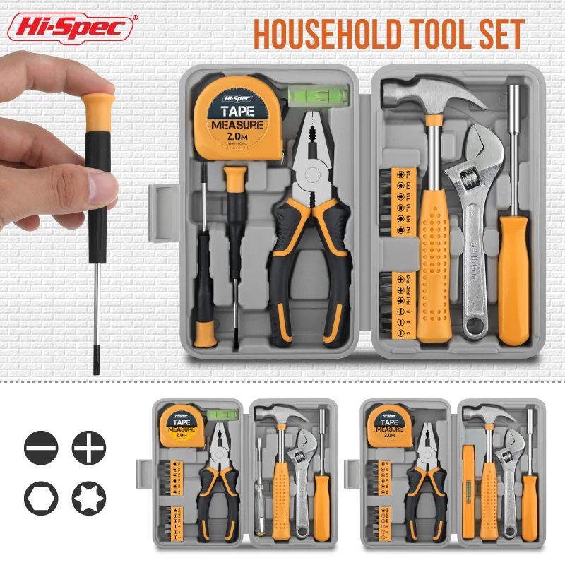 20-Piece Precision Screwdriver Set Compact DIY Hand Tool Kit for Home & Office