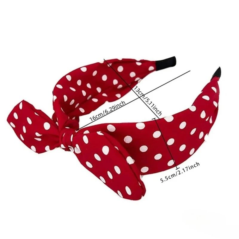 Rabbit Ear Polka Dot Headband