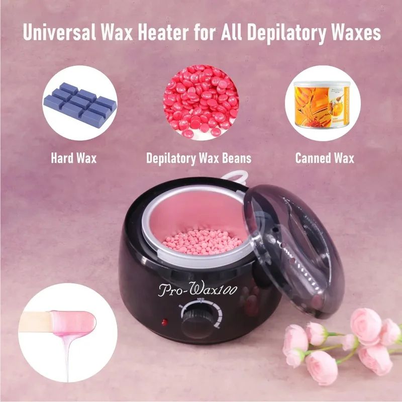 Professional Wax Warmer Heater with Timer Hair Removal Tool