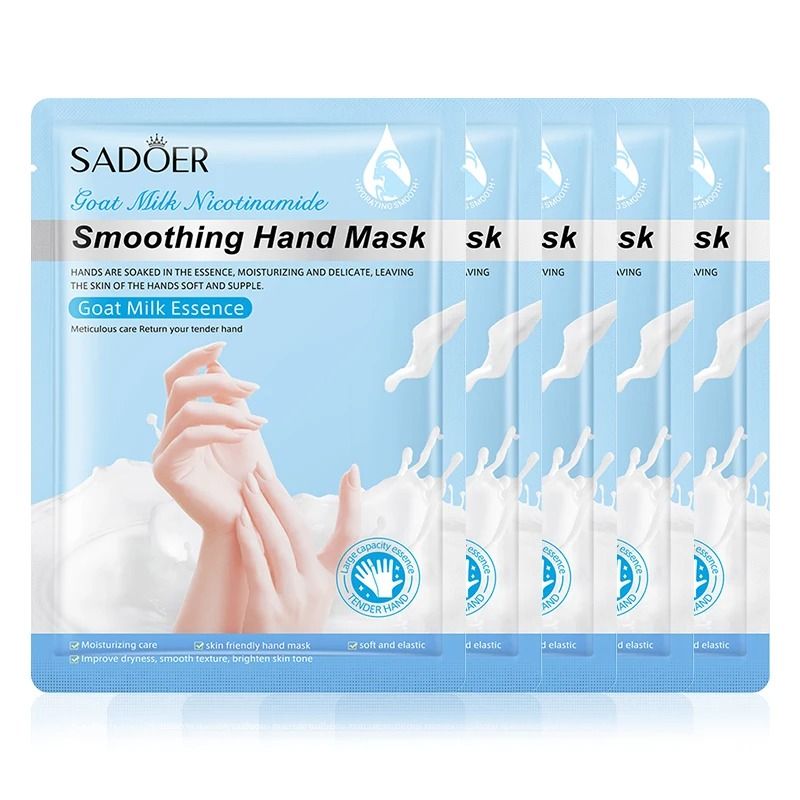 Goat Milk Enriched Vitality Mask and Hydrating Hand Gloves