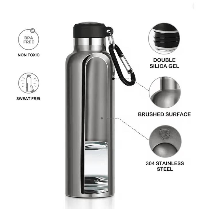 FEIJIAN Stainless Steel Thermal Water Bottle
