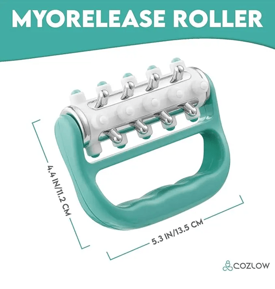 MyoRelease Lymphatic Drainage and Fascia Massage Tool – Handheld Muscle and Scar Tissue Release Massager