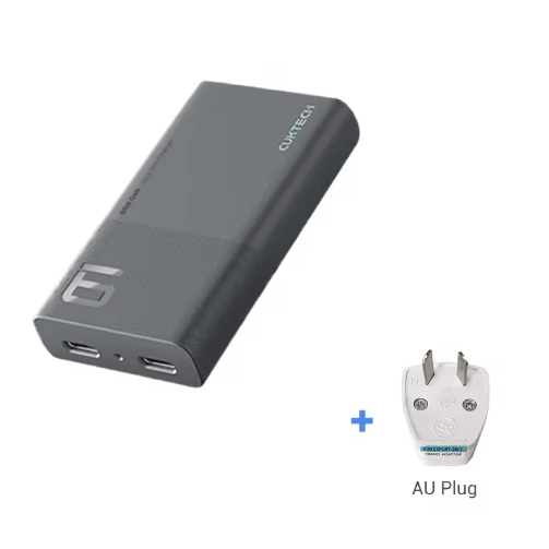 CUKTECH Ultra-Thin 65W GaN Charger – USB C PD 3.0 QC 3.0 Fast Wall Adapter