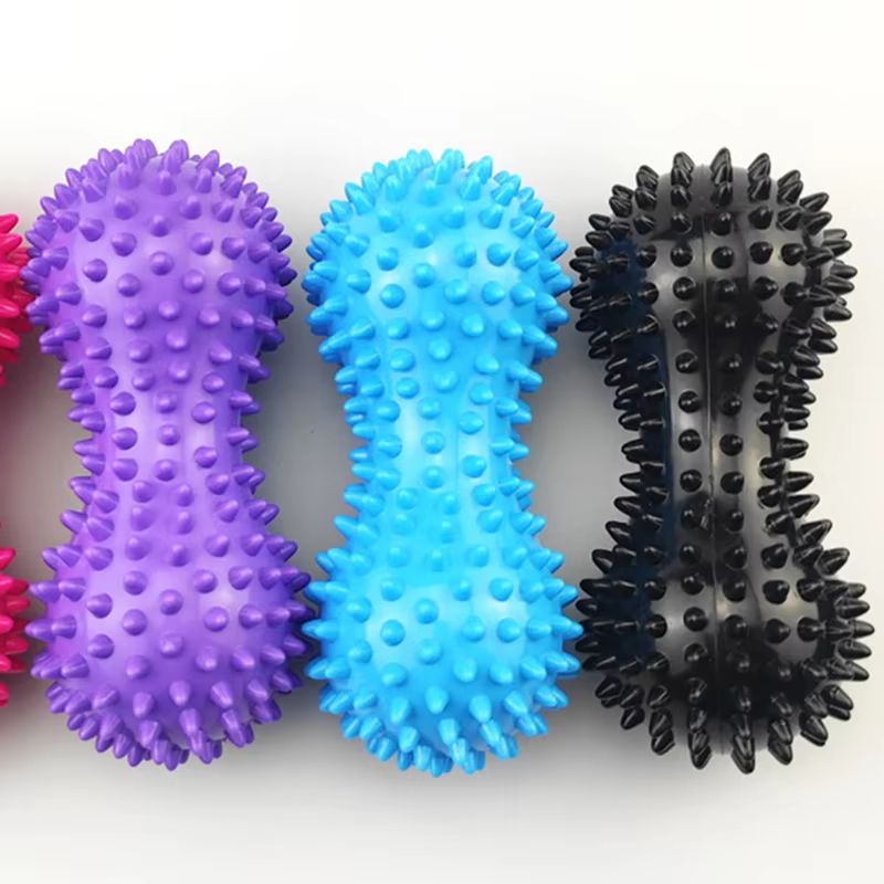Professional Spiky Massage Ball Roller Set for Myofascial Release, Trigger Point Therapy, and Deep Tissue Muscle Relief