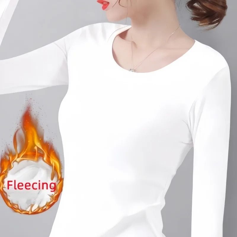 Womens Thermal Turtleneck Long Sleeve Base Layer Shirt Winter Warm Top