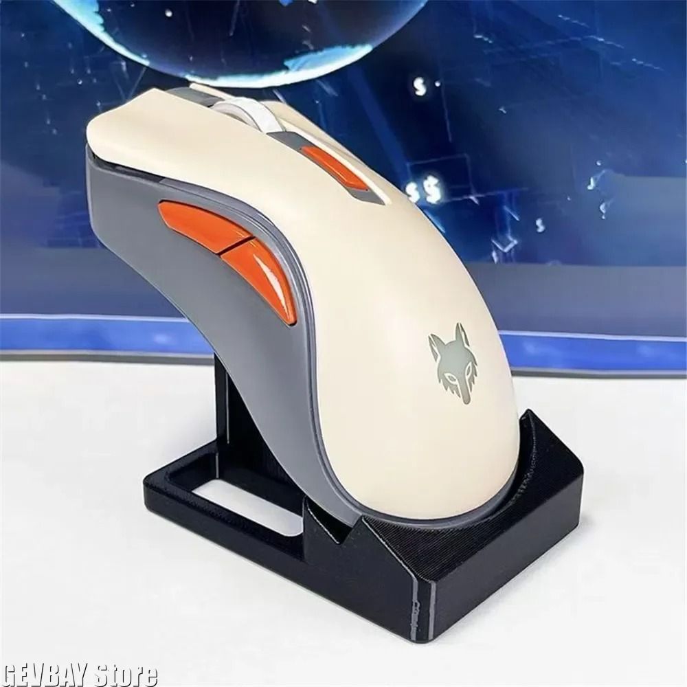 3D Printed Mouse Holder – Wireless Gaming Mouse Display – High-Yield Desktop Interaction Hub