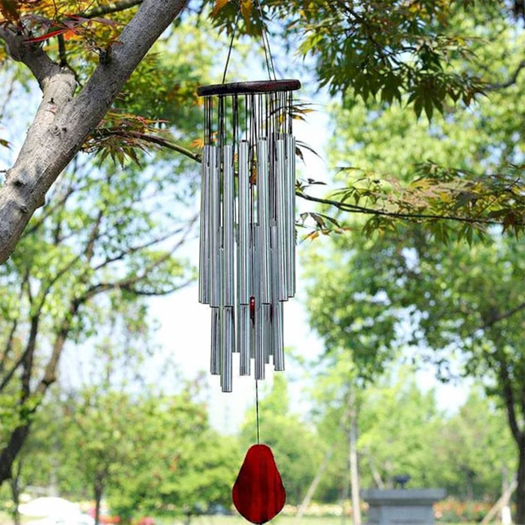 Large Tubes Wind Chime Chapel Bells Outdoor Garden Decor Gift