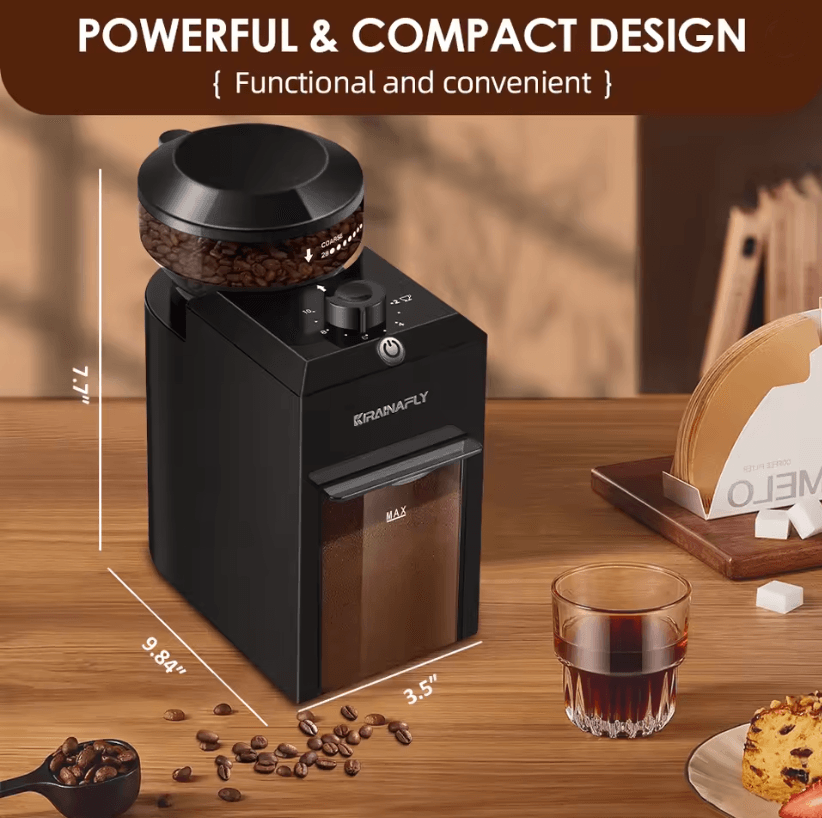 Automatic 28 Setting Burr Coffee Grinder