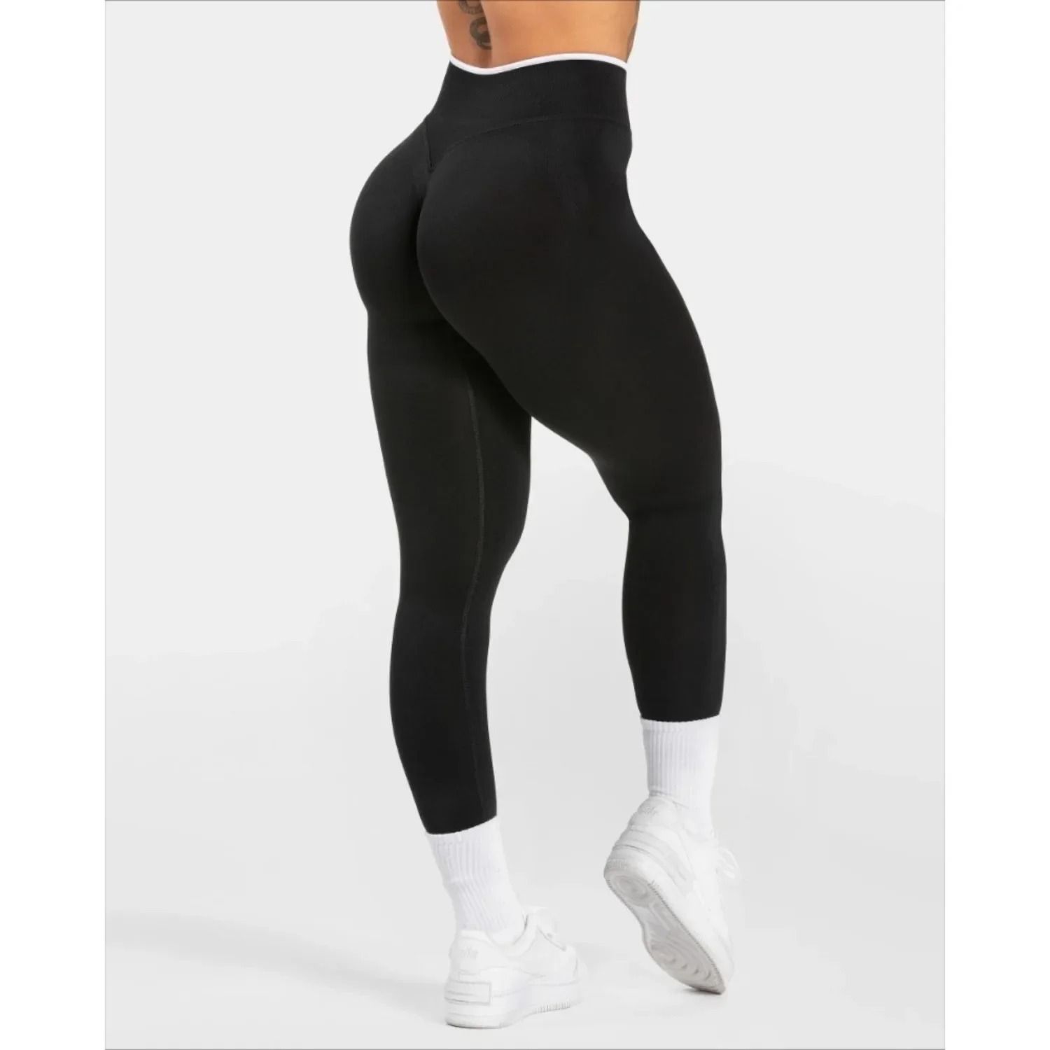 Seamless High-Waist Gym Pants – Professional Hip-Lifting Yoga & Running Exercise Leggings