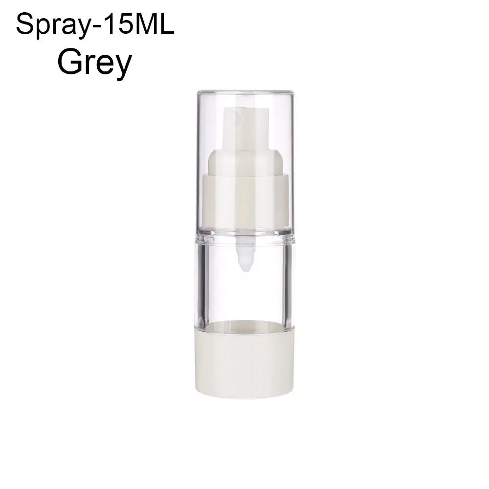 AirLock Travel Refillable Pump Bottle Set – Leakproof travel lotion bottles & vacuum cosmetic containers (15/30/50ml)