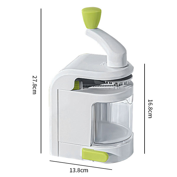 Best Veggie Spiral Slicer Blades Zucchini Noodle Maker Curly Fry Chopper Cutter Pasta Spaghetti Maker