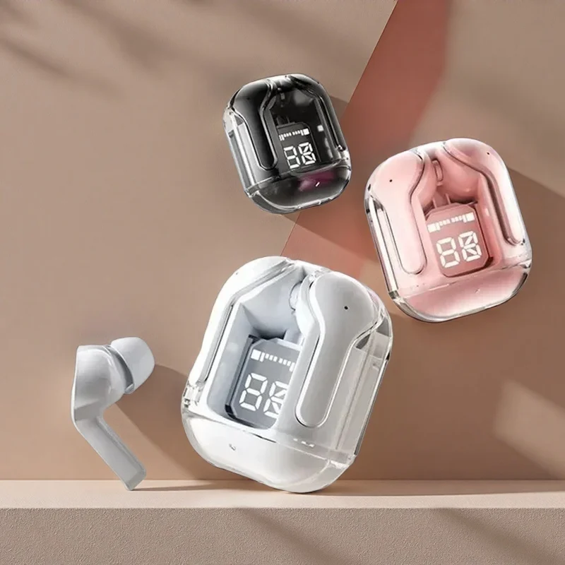 Transparent Wireless Bluetooth Headset HIFI Sound Wireless Earphones