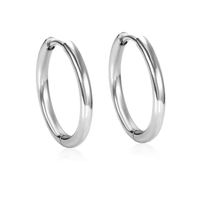Simple U Shape Hoop Earrings