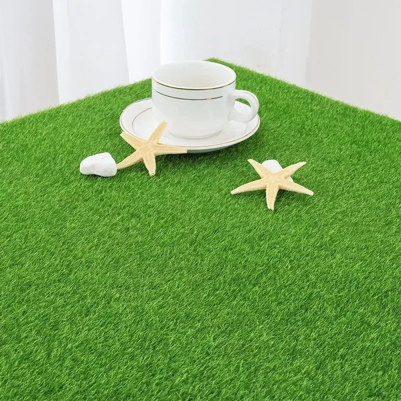 Premium DIY Artificial Grass Mat – Green Lawn Turf Carpet for Home, Garden, Wedding & Aquarium Decor