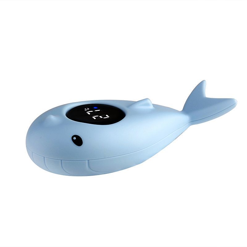 Digital Baby Bathtub Thermometer, Floating Water Temperature Measuring Instrument with LED Display, Safety Test Cartoon