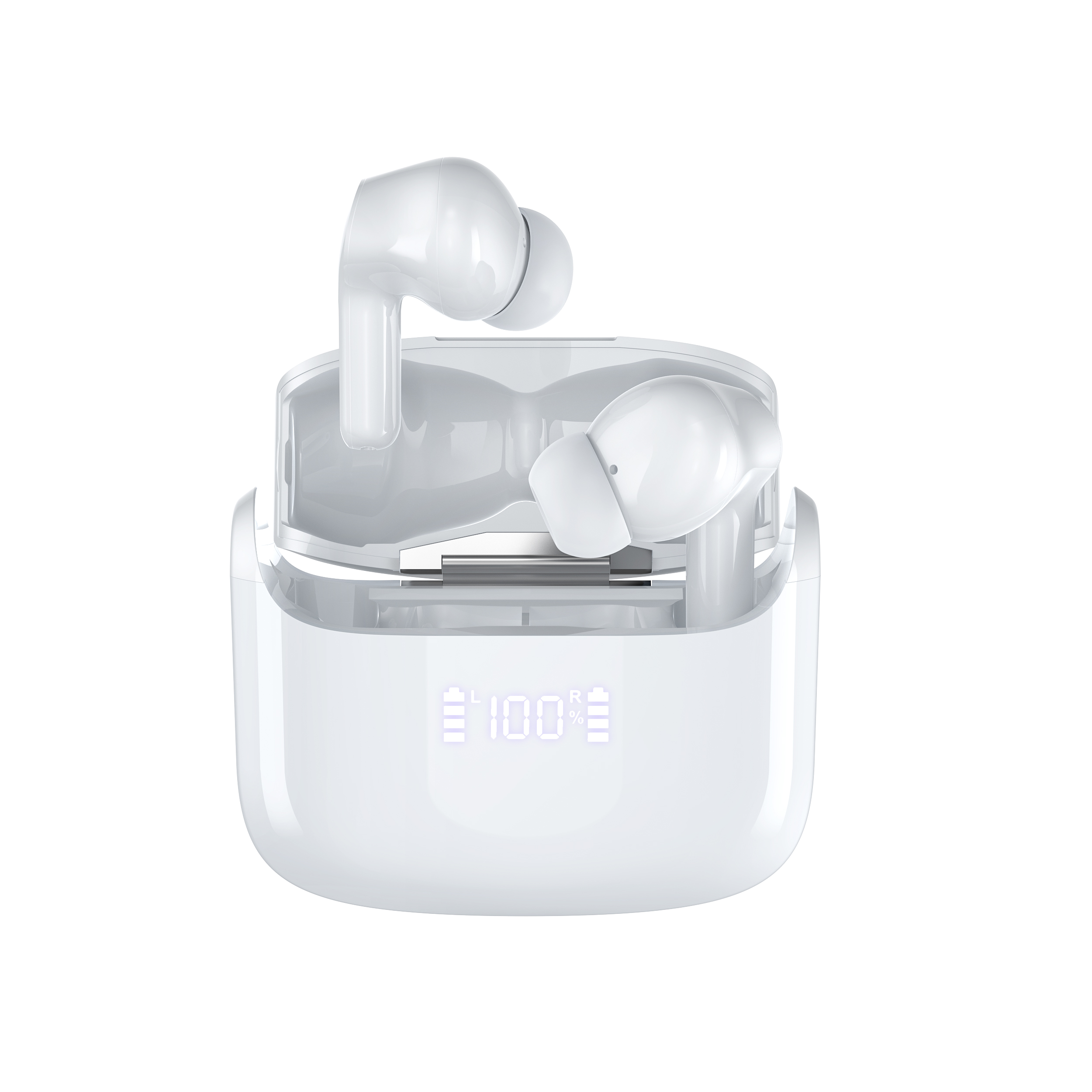 Wireless Earphones Touch BLAST Earbuds with Digital Display and TWS Noise Cancellation Bluetooth Headset