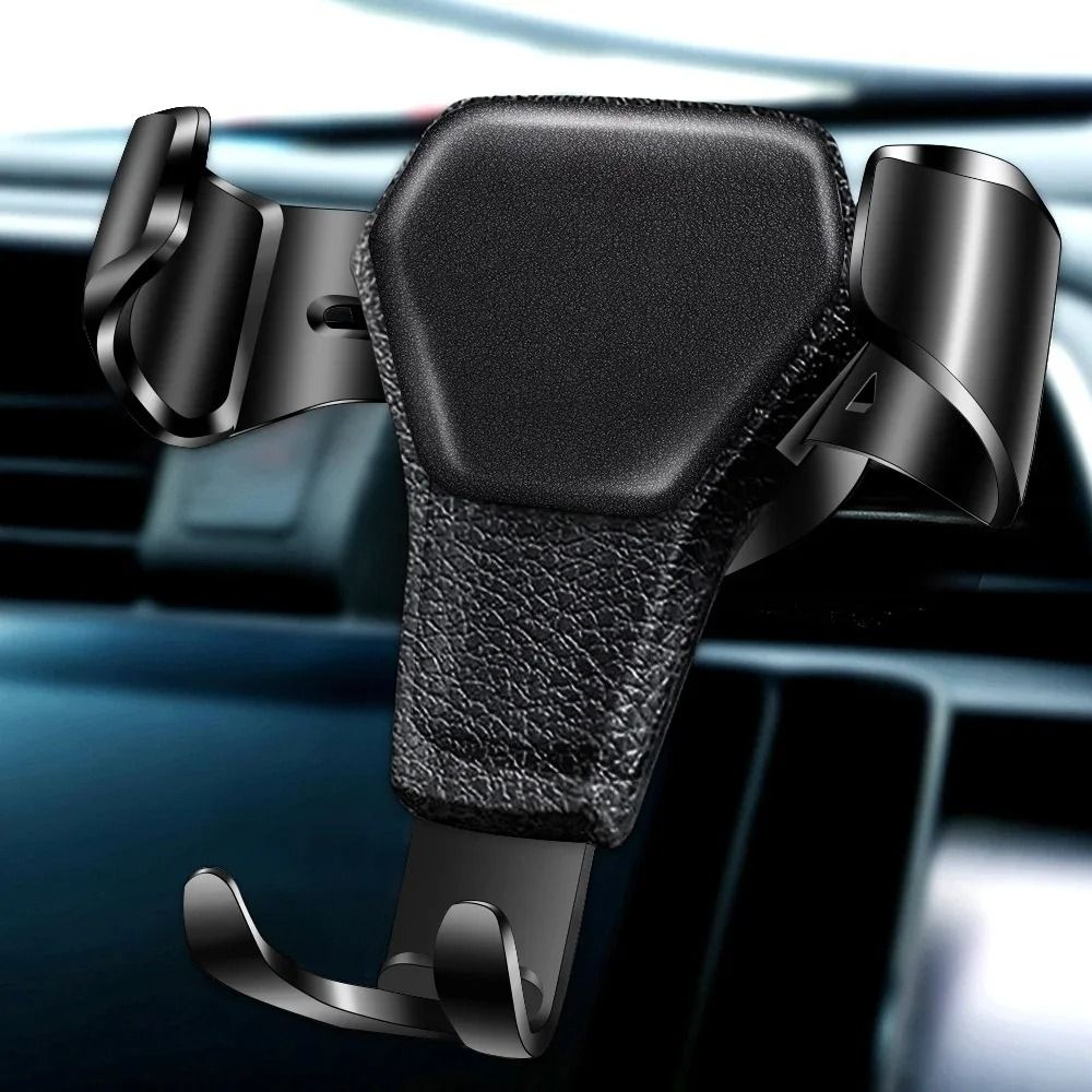 High-Fidelity Gravity-Sensing Car Air Vent Clip Mount and Navigation Bracket