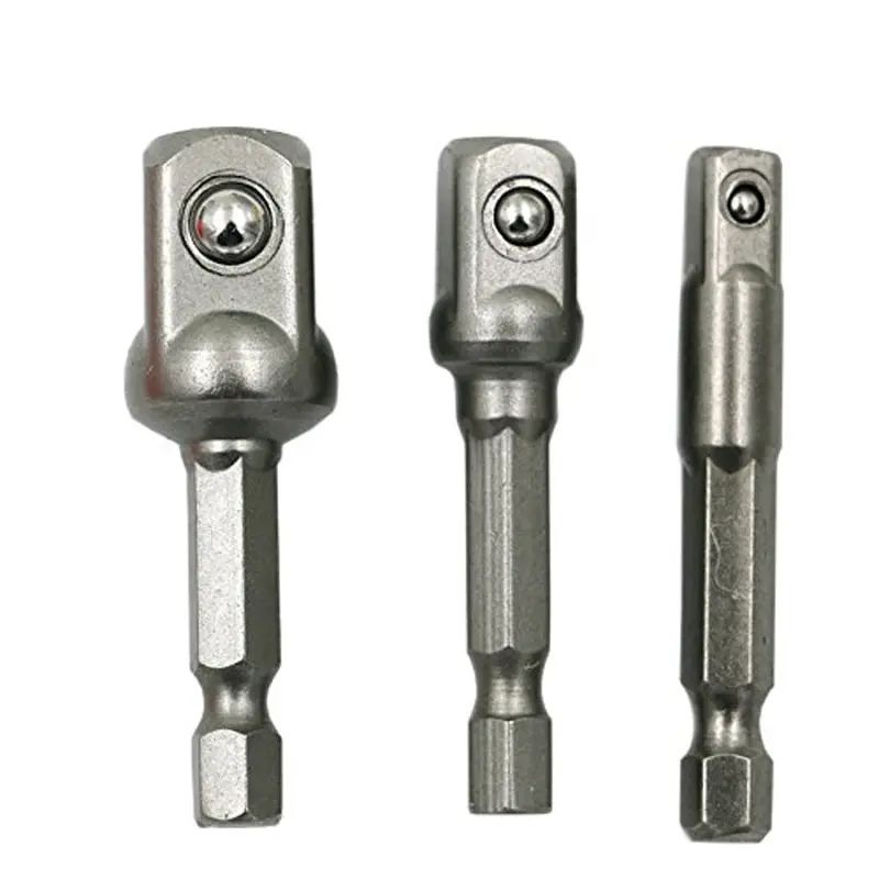 Drill Socket Adapter Set 3 Piece Impact Extension