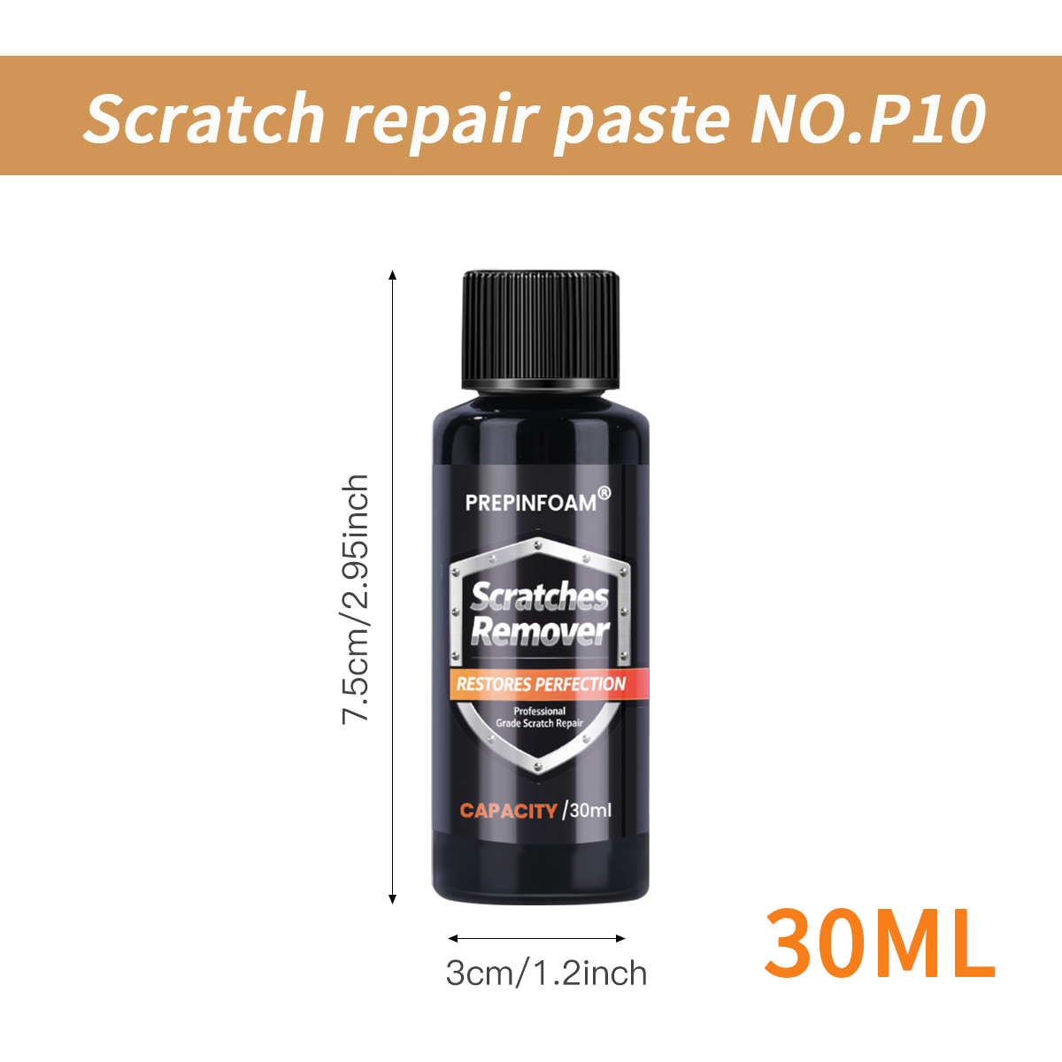 Car Scratch Remover & Swirl Repair Kit Auto Body Polishing & Anti Scratch Wax