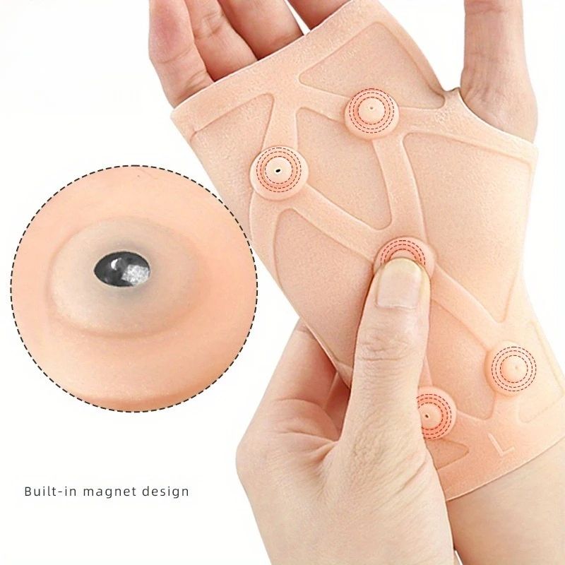 TheraSil Fingerless Carpal Tunnel Glove for Hand & Wrist Support