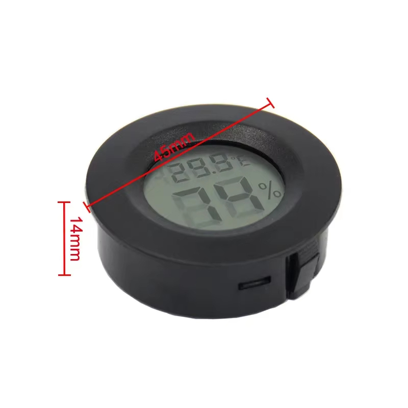 Outdoor Electronic Thermometer and Hygrometer for Camping & Reptiles