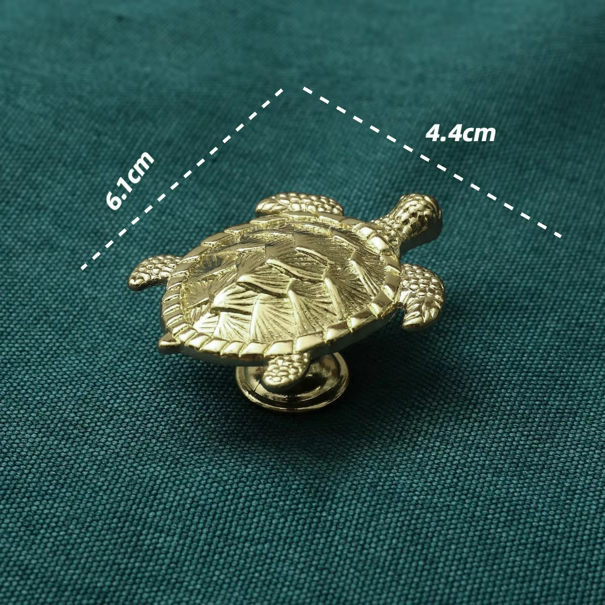 Copper Turtle Cabinet Knobs for Drawers Dressers and Coastal Decor