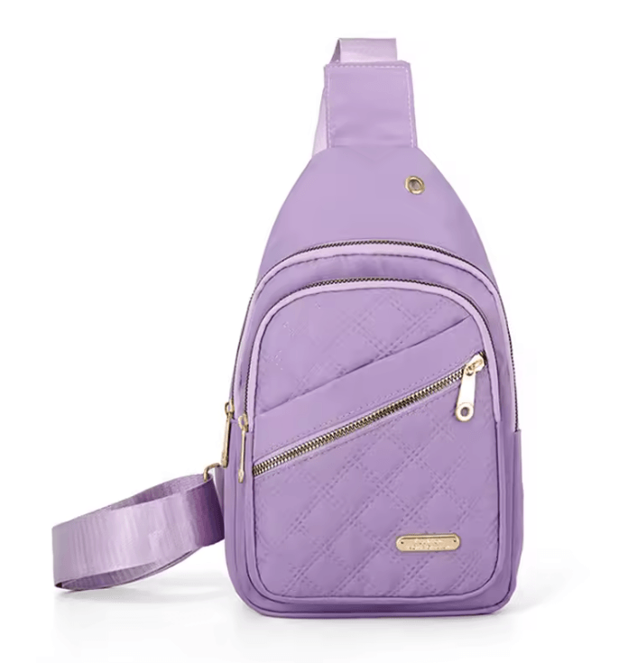 Womens Casual Chest Bag Lightweight Travel Shoulder Bag